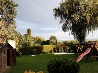 csodálatos kilátás Balatonra